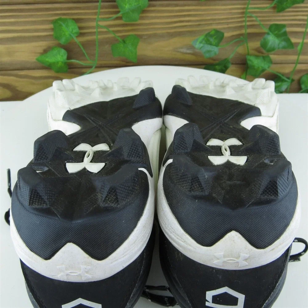 Under Armour Men Sneaker Shoes‎ Leadoff Black Synthetic Lace Up Size 8 Medium